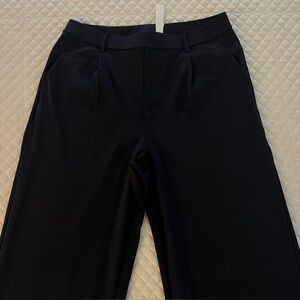 HALARA Navy Wide Leg Pants